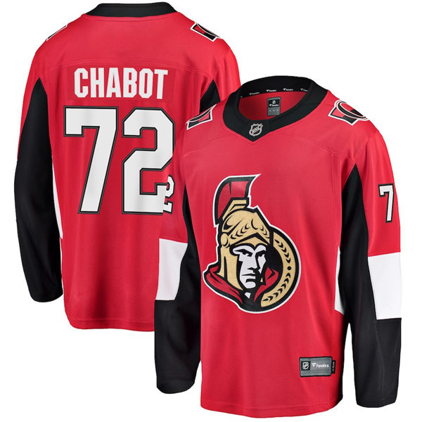 Men's Ottawa Senators Thomas Chabot Adidas Red Breakaway Player Jersey Men's Ottawa Senators Thomas Chabot Adidas Red Breakaway Player Jersey